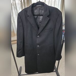 Ralph Lauren Classic Black Men's Trench Coat